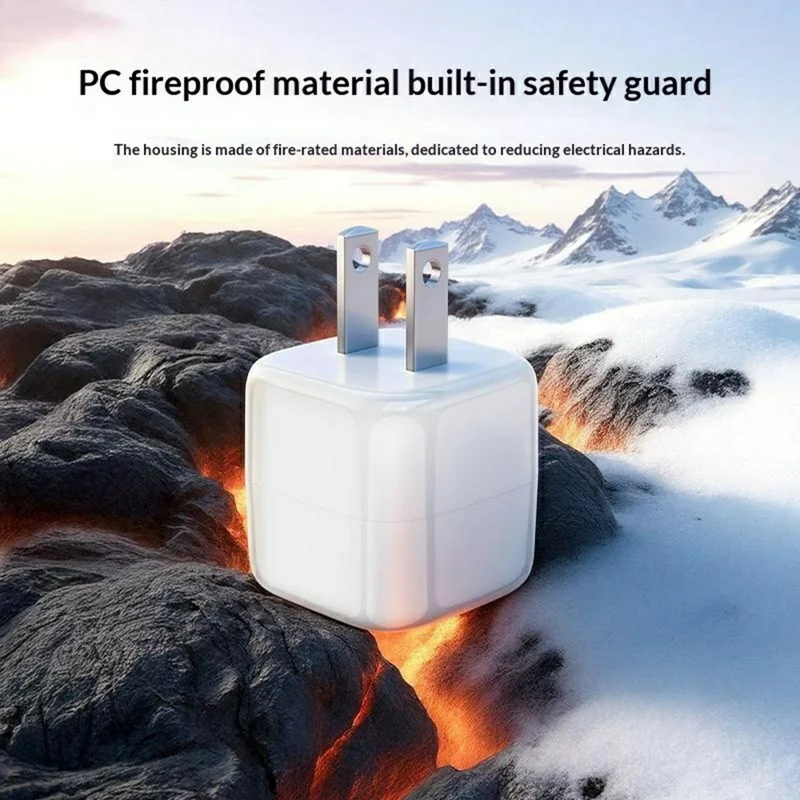 YESIDO YC16U Single USB-C PD 35W Charger Adapter Fast Charging Portable Mini Wall Charger - US Plug