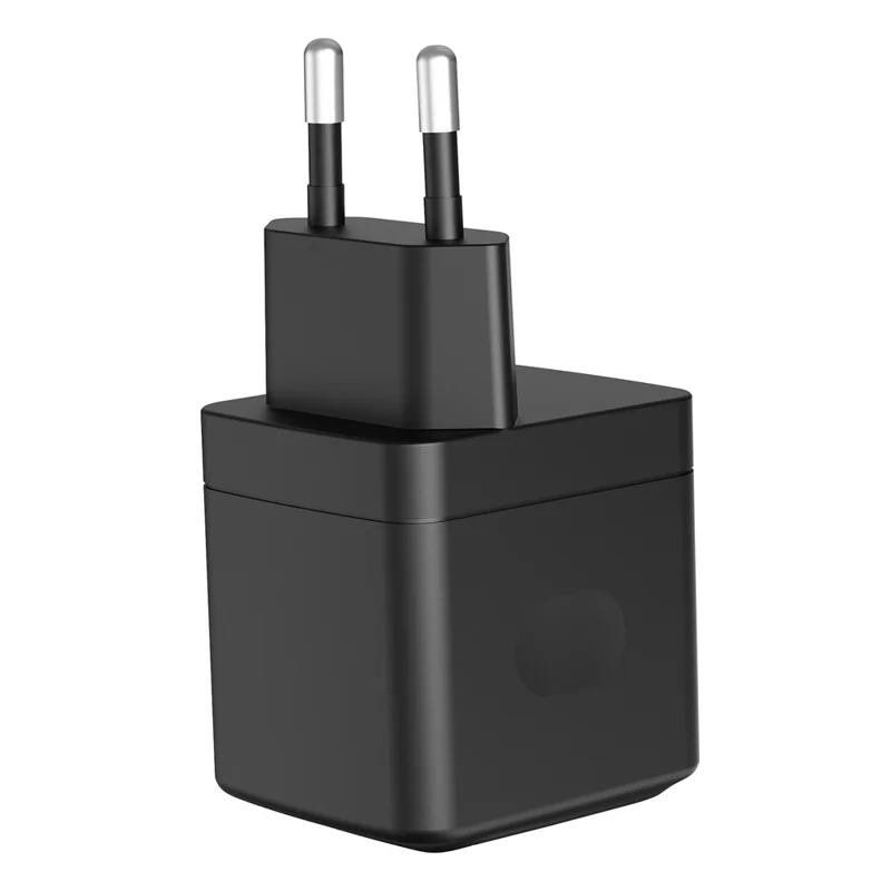 Bulk Purchasing PD 3.0 + QC3.0 45W USB-C Dual Port GaN Charger Digital Display Fast Charging Adapter for Phones  /  Tablets, EU Plug - Black