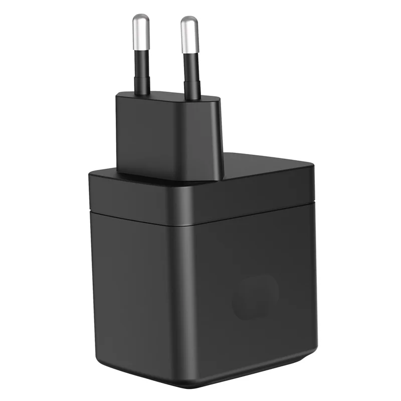 Bulk Purchasing PD 3.0 + QC3.0 65W GaN Fast Charger USB-A + USB-C Dual Port Digital Display Power Adapter for iPhone  /  Samsung  /  iPad, EU Plug - Black