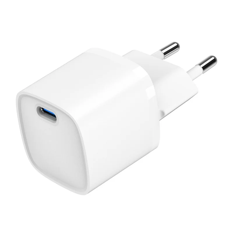 Bulk Purchasing 30W USB-C GAN Power Adapter PD 3.0 + QC3.0 Fast Charger for iPhone / Android / Laptop / Tablet, EU Plug - White
