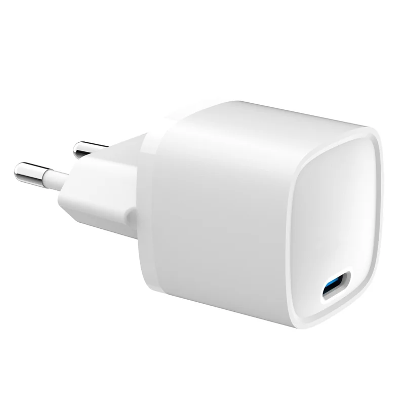 Bulk Purchasing 30W USB-C GAN Power Adapter PD 3.0 + QC3.0 Fast Charger for iPhone / Android / Laptop / Tablet, EU Plug - White