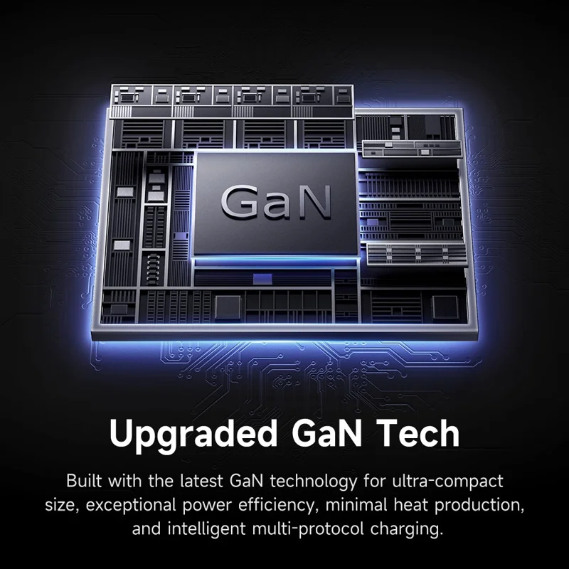 MCDODO CH-1002 EU Plug 45W Fast Charging Adapter Dual USB-C GaN Charger for iPhone iPad MacBook Samsung - Black