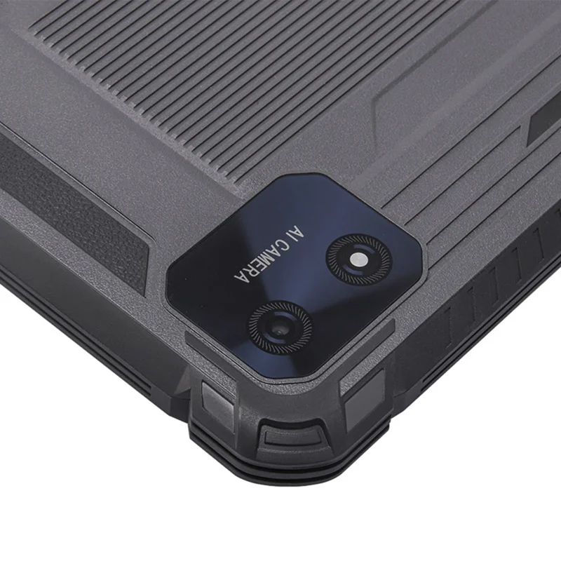 UTAB R1040 10.1 Inch Touch Screen Rugged Tablet IP67 Waterproof Octa Core Android 15 Tablet with 10000mAh Battery, 8+128GB - Black