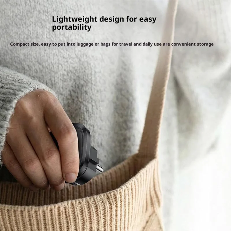 YESIDO MC44 EU Plug to Universal Socket Global Travel Adapter 100V-250V 10A Multi-Country Converter