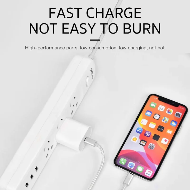 COTECI CS5192 PD 20W Fast Charger Type-C Power Adapter - US Plug