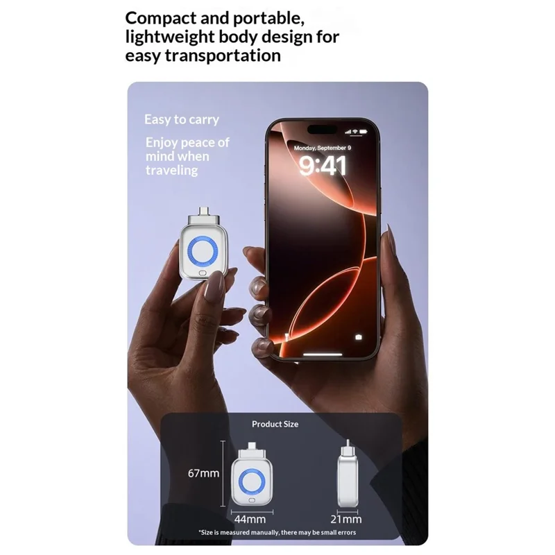 D011 USB-C Fast Charging Fully Charged Separator 100W Auto Disconnect AI Chip Smart Auto Stop Charging Adapter for Phone Tablet Laptop - Silver