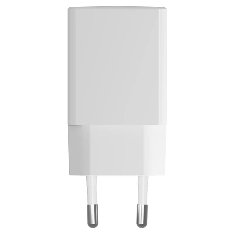 T124 USB Wall Charger 5V / 1A 5W EU Plug Portable Travel Power Adapter for Smartphone Tablet - White