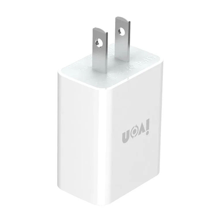 IVON AD-33 2.1A Phone Cellulare Caricatore USB Traveling Adapter Plug + 1m Cavo Dati Micro USB - Spina Degli Stati Uniti