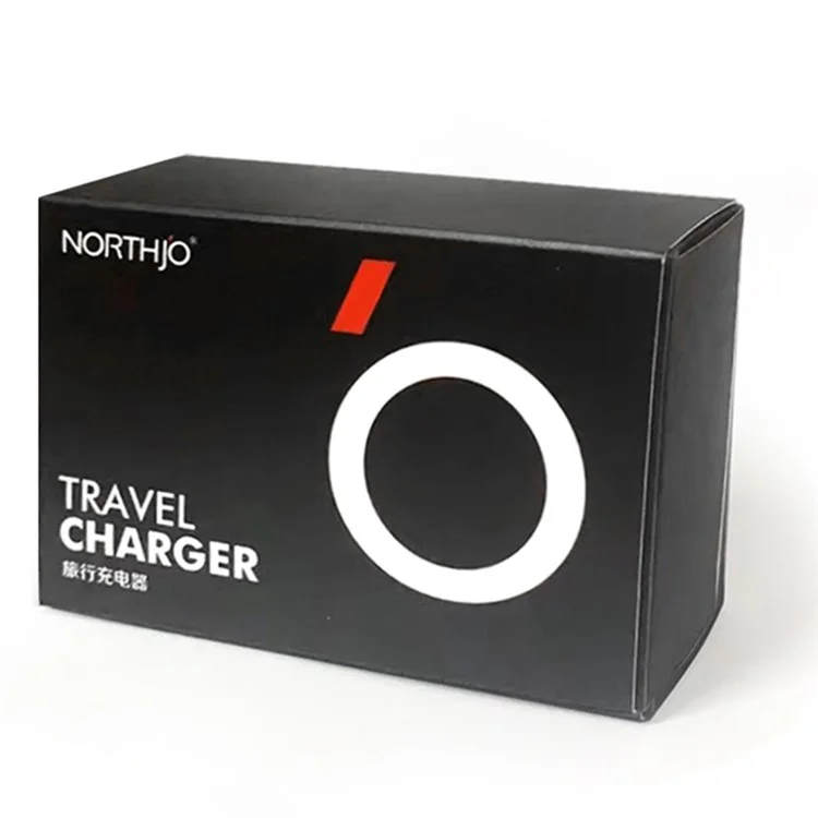 Northjo NOPD250601AU PD 25W Tipo-c Puerto de Carga Rápida Adaptador Home Travel Wall Charger - au Enchufe/negro