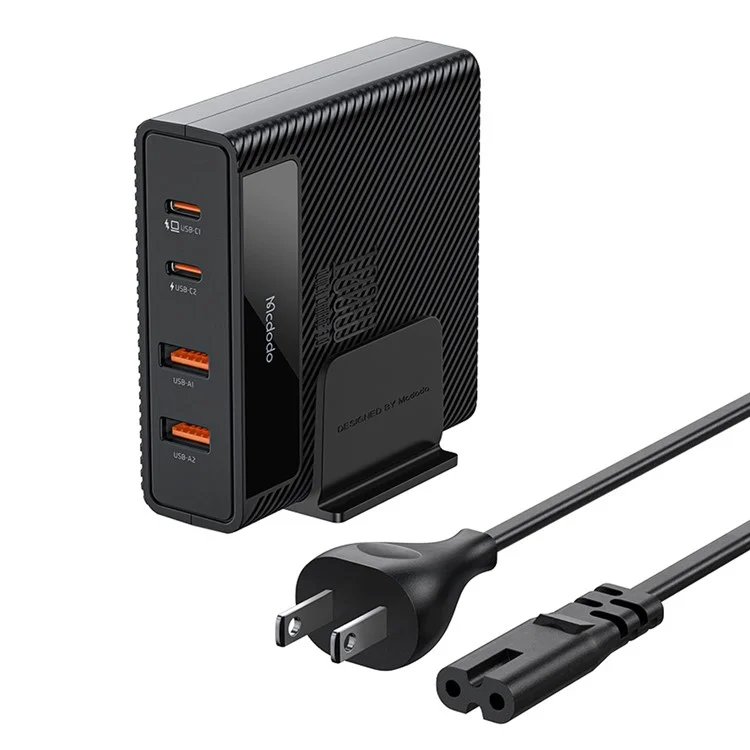 MCDODO CH-180 MDD Type-C PD 100W Fast Charger Station 4-in-1 Desktop GaN Phone Charger - US Plug