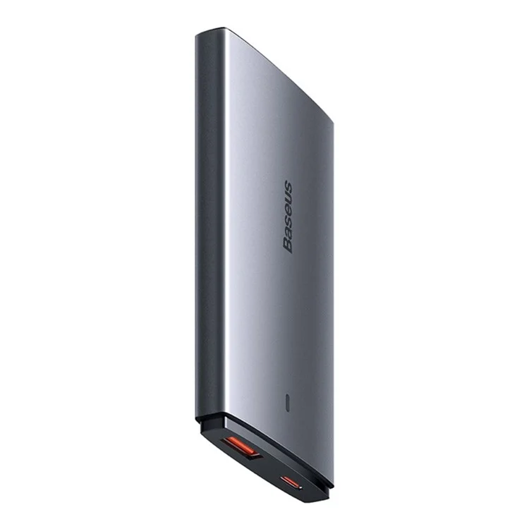 Chargeur rapide ultra-fin BASEUS CCGAN65C5-UT GaN5 Pro, 65 W, double port, chargeur de téléphone (édition pour l'étranger, avec adaptateur de prise EU+UK)