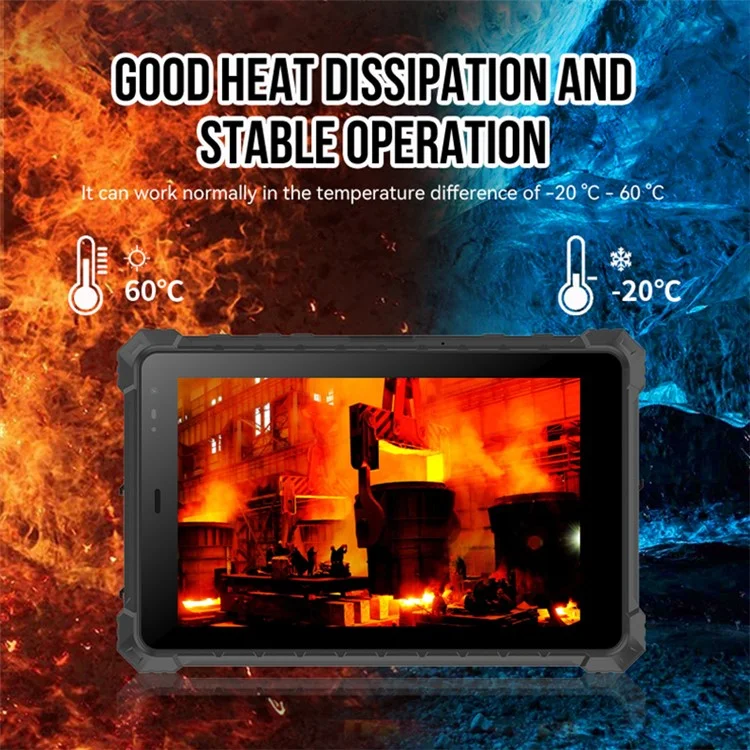 CENAVA A10ST Rugged Tablet 10.1-inch 4GB+64GB Android 10 IP68 Waterproof Fall-proof Dust-proof Tablet PC - EU Plug