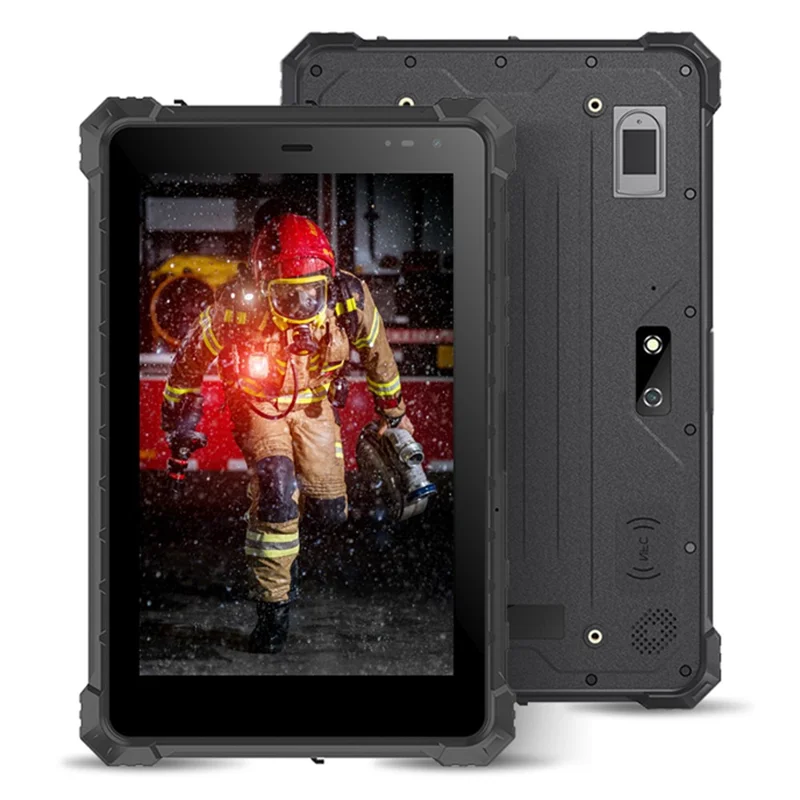 CENAVA A10ST IP68 Waterproof Rugged Tablet 8.0-inch 8GB+128GB Tablet PC 10000mAh Batterry Fall-proof Dust-proof - UK Plug