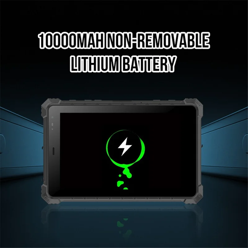 CENAVA A10ST IP68 Waterproof Rugged Tablet 8.0-inch 8GB+128GB Tablet PC 10000mAh Batterry Fall-proof Dust-proof - UK Plug