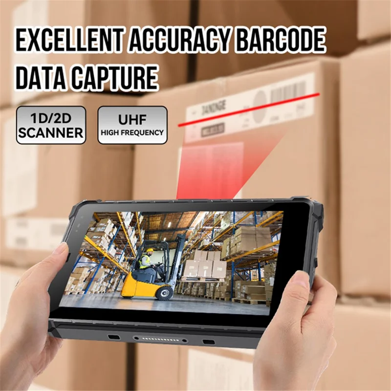 CENAVA A10ST Rugged Tablet IP68 Waterproof 10.1-inch 8GB+128GB Tablet PC 10000mAh Battery Fall-proof Dust-proof - UK Plug