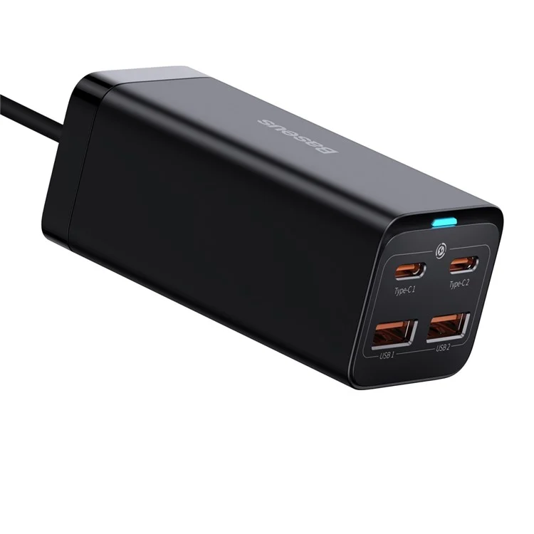 BASEUS GaN3 Pro Desktop Fast Charger 2 USB + 2 Type-C 100W Phone Fast Charging Adapter - Prise US