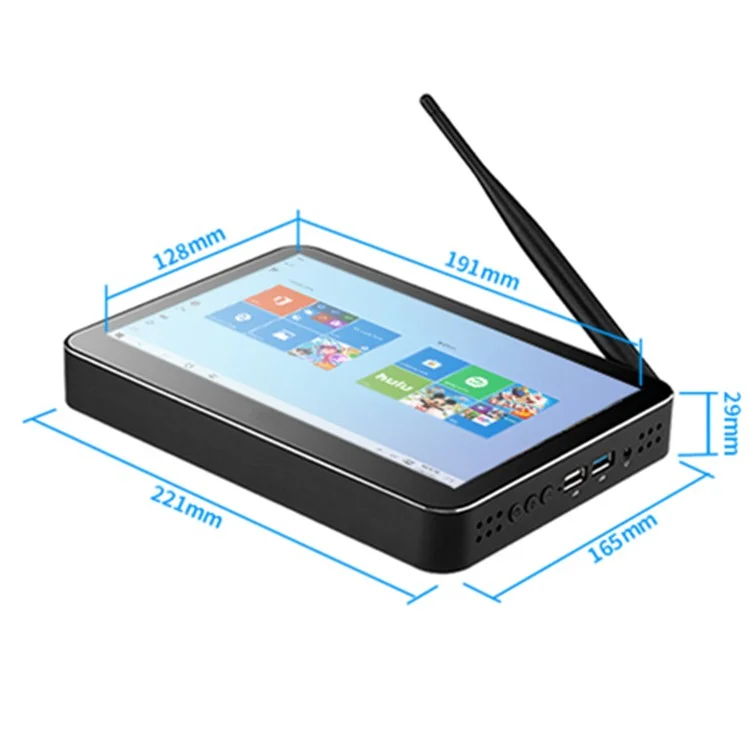 CENAVA H9F N4020 9" 3GB+64GB WIN10 Ordinateur Industriel PC Box Tablette Petit Ordinateur Hôte - Prise US