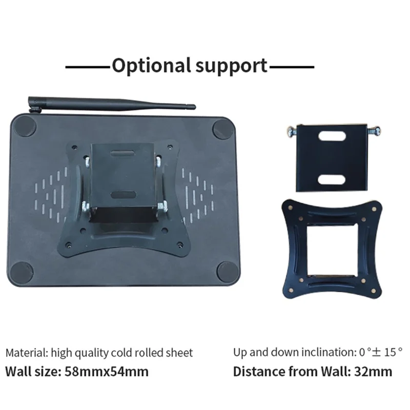 CENAVA H9F N4020 9" 3GB+64GB WIN10 Industrial PC Box Tablet Small Host Computer - UK Plug