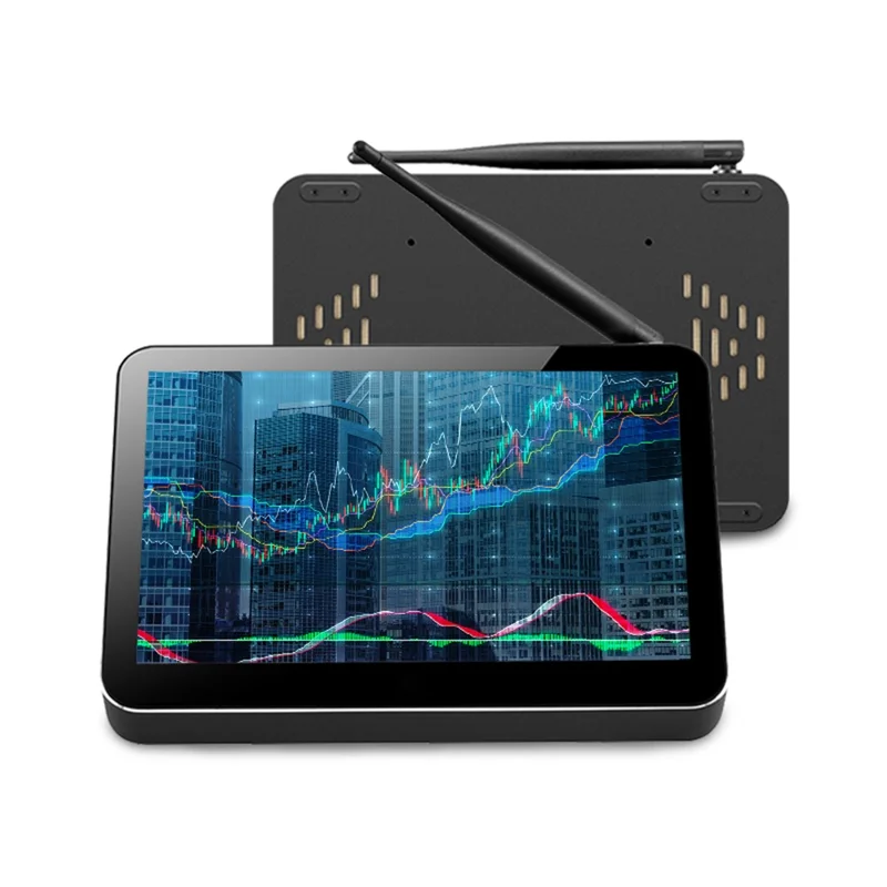 CENAVA H9F N4020 9" 3GB+64GB WIN10 Industrial PC Box Tablet Small Host Computer - UK Plug