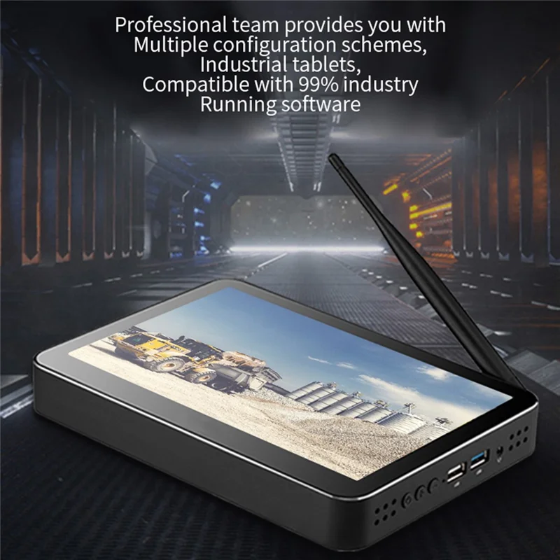 CENAVA H9F N4020 9" 3GB+64GB WIN10 Industrial PC Box Tablet Small Host Computer - UK Plug