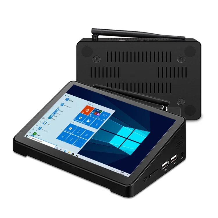 CENAVA H89 N4020 Tablette 9'' Affichage 3GB+64GB Windows 10 Mini PC Tout-en-un Tablette Ordinateur Industriel - Prise EU