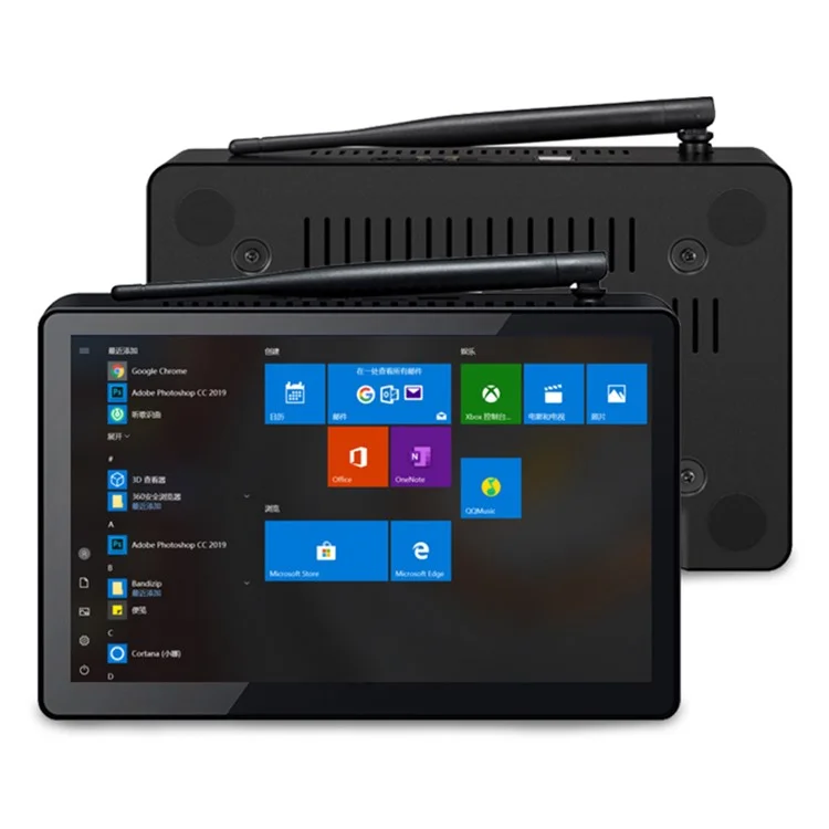 CENAVA H89 N4020 Tablette 9'' Affichage 3GB+64GB Windows 10 Mini PC Tout-en-un Tablette Ordinateur Industriel - Prise EU