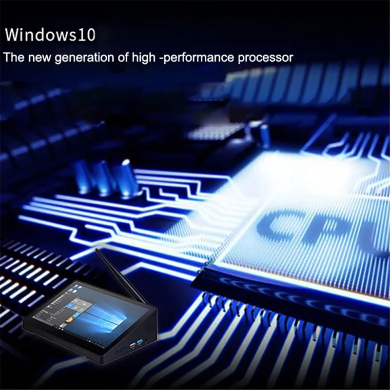 CENAVA H89 N4020 Планшет с 9-дюймовым дисплеем, 3ГБ+64ГБ, Windows 10, мини-ПК All-In-One, промышленный компьютер - Штекер для США