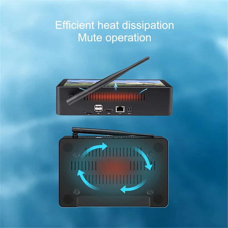 CENAVA H89 N4020 Планшет с 9-дюймовым дисплеем, 3ГБ+64ГБ, Windows 10, мини-ПК All-In-One, промышленный компьютер - Штекер для США