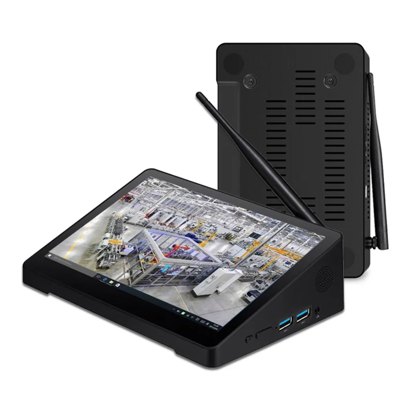 CENAVA H7 N4020 All-in-One Mini PC Tablet Box 7'' 3GB+64GB Windows 10 64-bit Industrial Computer - US Plug