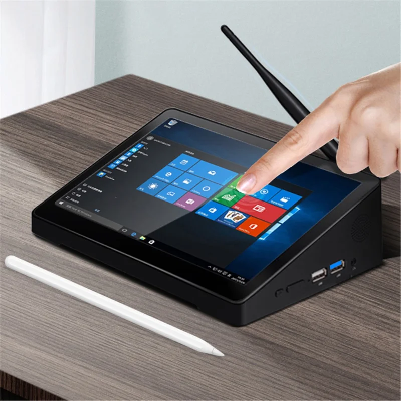 CENAVA H7 N4020 All-in-One Mini PC Tablet Box 7'' 3GB+64GB Windows 10 64-bit Industrial Computer - US Plug