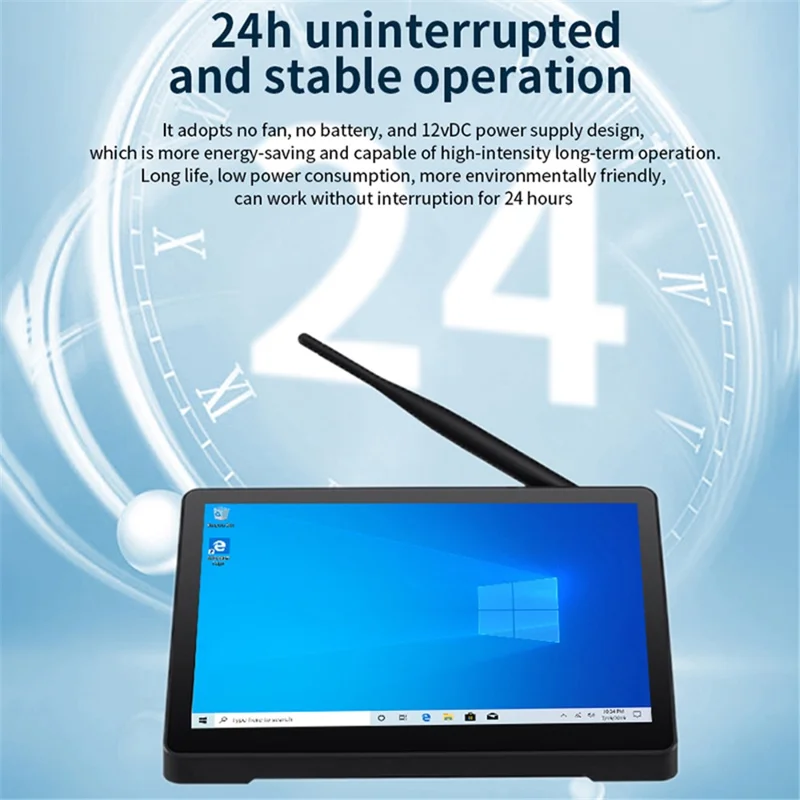 CENAVA H7 N4020 All-in-One Mini PC Tablet Box 7'' 3GB+64GB Windows 10 64-bit Industrial Computer - US Plug