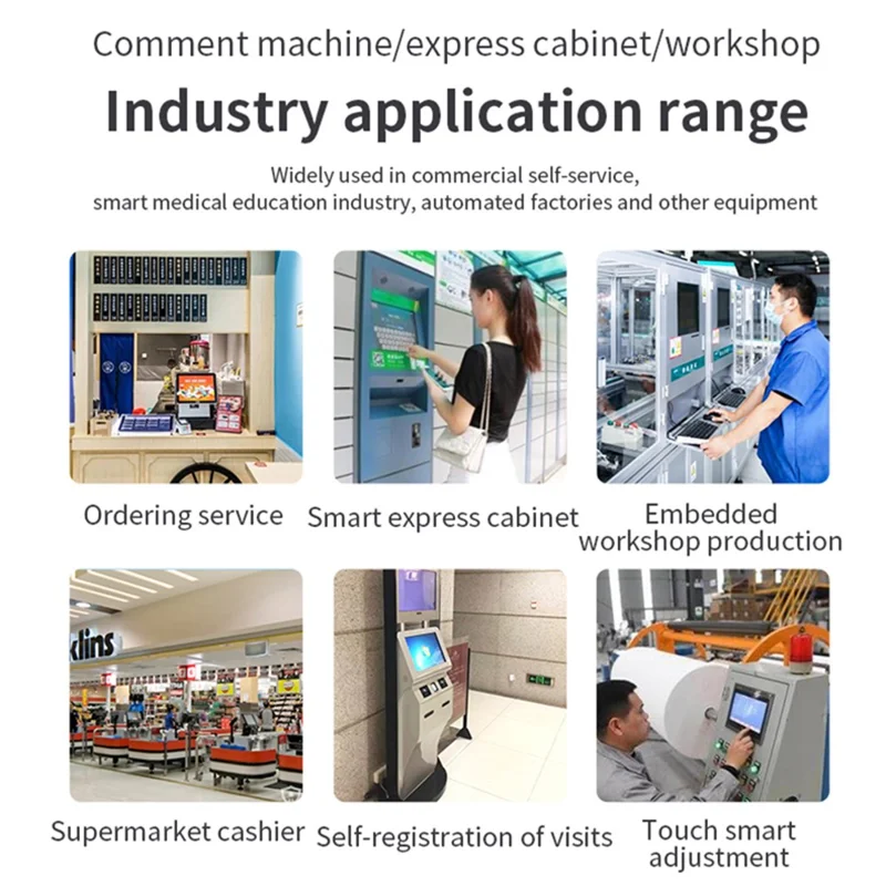 CENAVA H7 N4020 All-in-One Mini PC Tablet Box 7'' 3GB+64GB Windows 10 64-bit Industrial Computer - US Plug