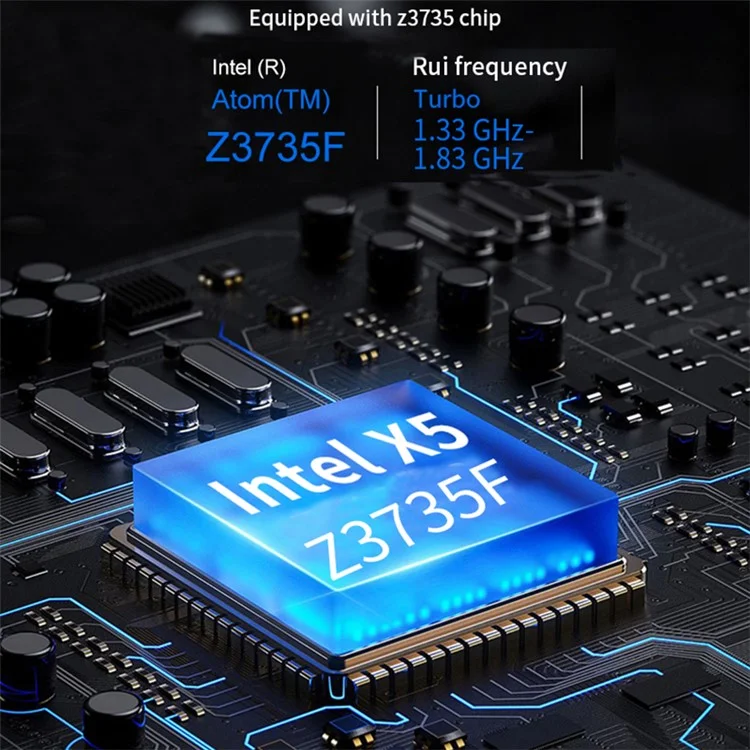 CENAVA H8F Z3735F Industrial Computer 8'' 2GB+64GB Windows 10 Tablet Box Mini  PC - UK Plug