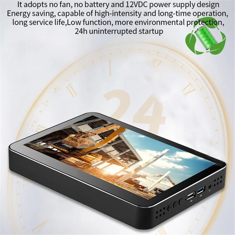 CENAVA H8F Z3735F Industrial Computer 8'' 2GB+64GB Windows 10 Tablet Box Mini  PC - AU Plug