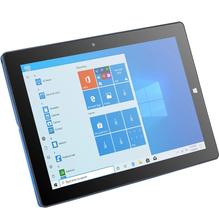 Cenava W10 Intel N4120 6 Gb+64 gb Tablet Mit Tastatur 10.1 '' Gewinnt 10. Mini -pc -industriecomputer - Blau