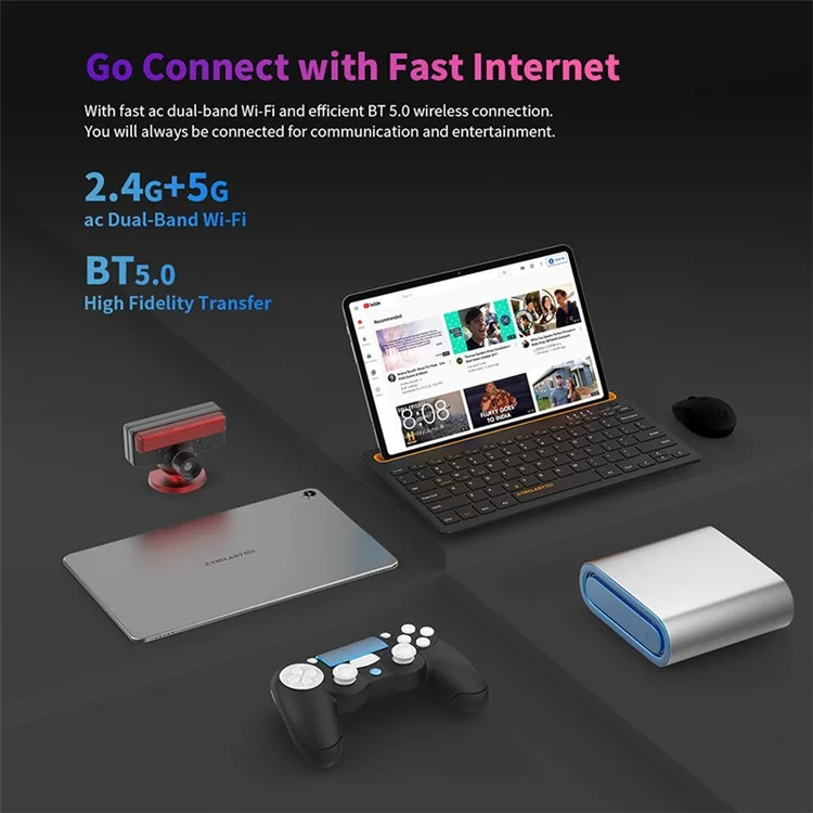 Teclast T50 Tableta 11 Pulgadas 8GB+128GB 4G Tablet Android 12 Octa Core Processor Tablet PC (gray)