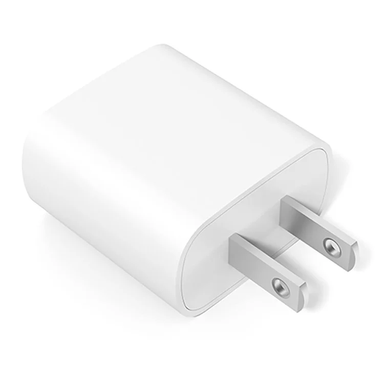 Bulk Purchasing 20W USB-A+USB-C Dual-Port PD 20W Wall Charger Cell Phone Charger (ITS, CE, ERP, ROHS Certificated) - White / US Plug