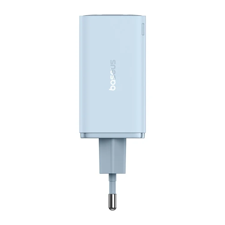 Adaptateur de Chargeur Rapide Baseus Gan6 Pro 65W - Bleu