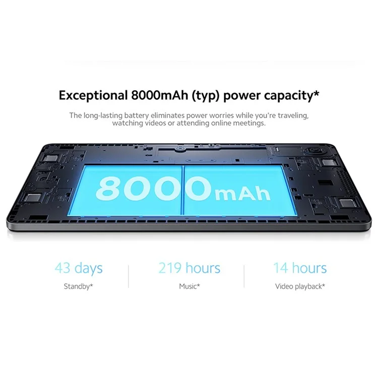 Tablette Xiaomi Redmi Pad SE EU Version de 11 Pouces Avec Des Haut-parleurs Quad 8000mAh Batterie, 8 + 256 go