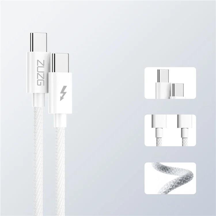 ZUZG PD30C PD 30W USB-C Fast Charger Set con cavo USB-C a USB-C da 1m per la serie iPhone 15