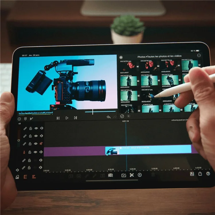 DOOGEE T30 Ultra 11 pouces Helio G99, 12+256 Go, 8580 mAh 16 MP 4G Smart Tablet - Noir