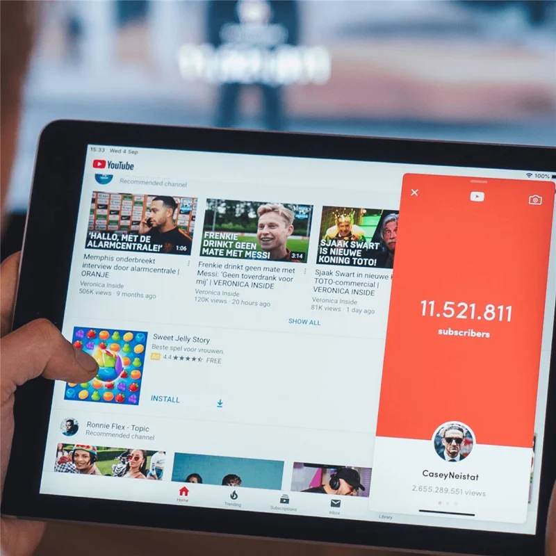 DOOGEE T30 Ultra 11-Inch Helio G99, 12+256GB, 8580mAh 16MP 4G Smart Tablet - Blue