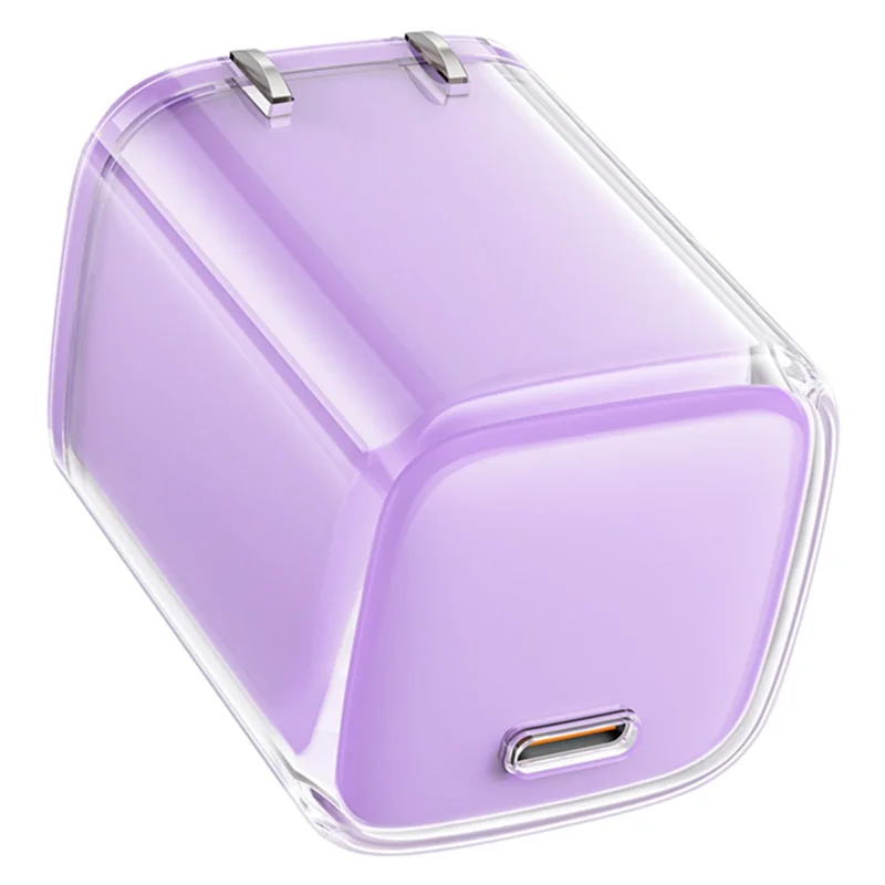 ACEFAST A54 GaN Power Adapter PD 30W USB-C Wall Charger Block, CN Plug - Purple