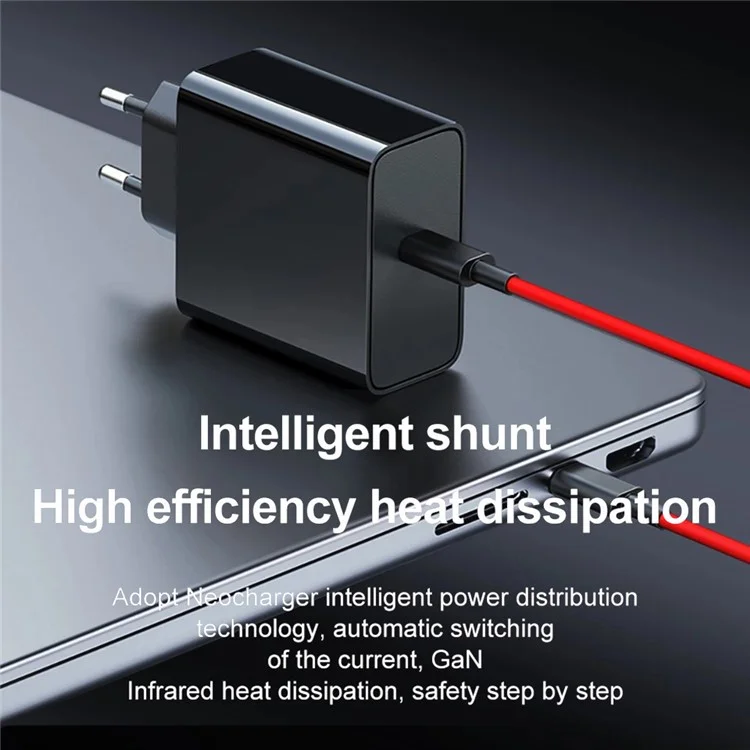Redmagic Gan 80W Usb-c-wandladegerät Schneller Ladeadapter (eu-stecker)