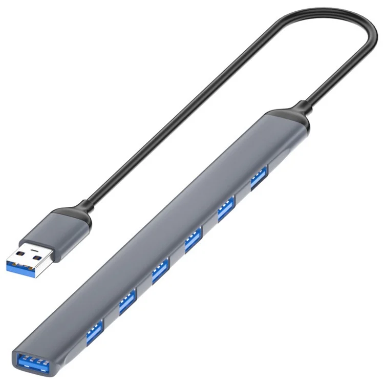 ADS-303A 7-Port USB Adapter Data Transmission USB 3.0 / 2.0 Hub Estación de acoplamiento Convertidor