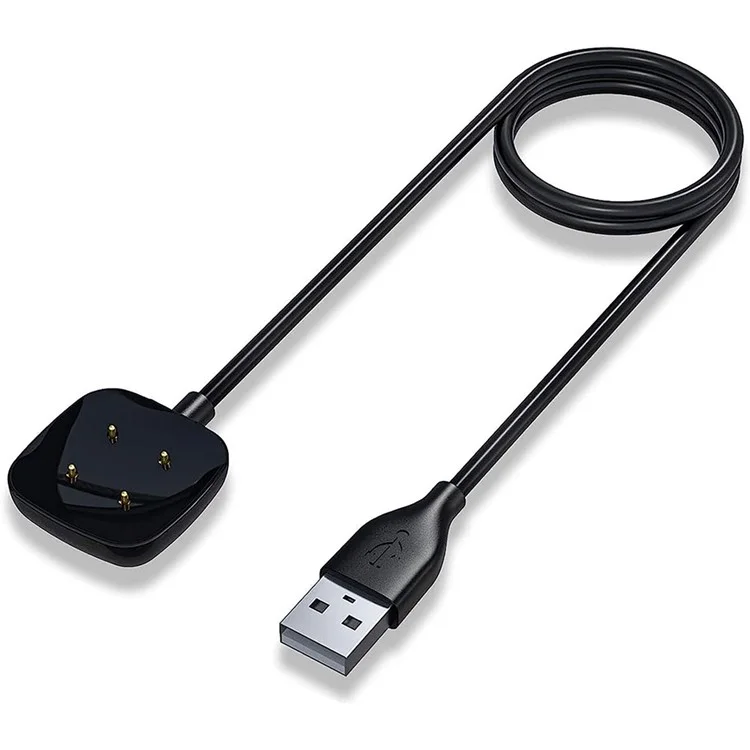 Bulk Purchasing For Fitbit Versa 3 / Versa 4 / Sense / Sense 2 Smart Watch Magnetic Charger 1m USB Charging Dock
