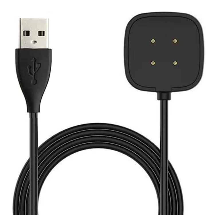 Bulk Purchasing For Fitbit Versa 3 / Versa 4 / Sense / Sense 2 Smart Watch Magnetic Charger 1m USB Charging Dock
