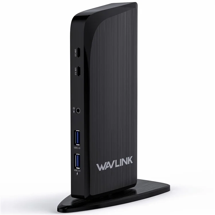 WAVLINK UG39PD1 13-in-1 USB C Docking Station Triple Monitors 4K HD Compatible for Windows / Mac OS - US Plug