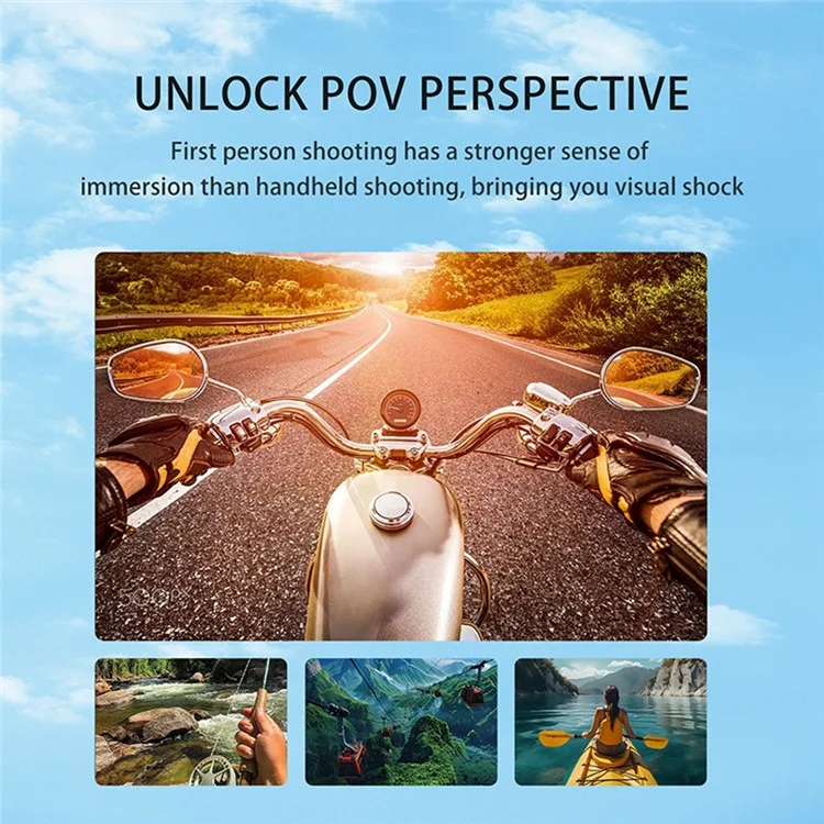 CQT POV Photography Bracket Hands Free Magnetic Neck Mount for Cameras Phones