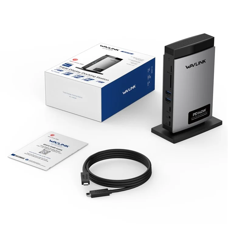 WAVLINK WL-UMD26 11-in-1 USB-C Docking Station with 8K HD, 8K Displayport, and 140W PD 3.1 Charging